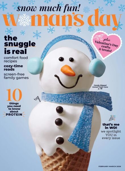 Woman’s Day USA – February-March 2026 Cover