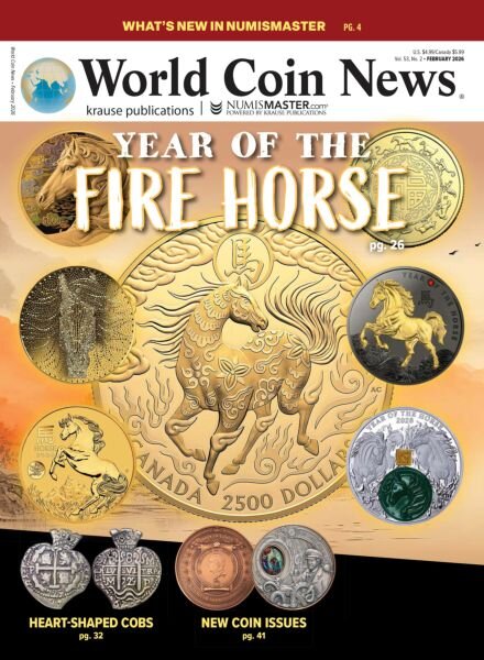 World Coin News – February 2026 Cover
