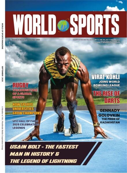 World Of Sports Magazine – September 2025 Cover