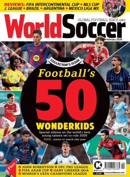World Soccer – February 2026 Cover