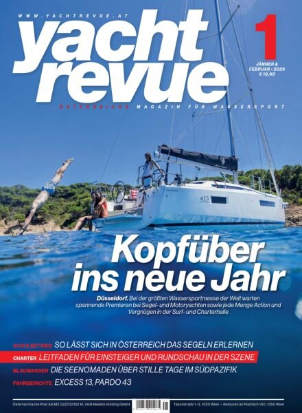 Yachtrevue – Januar-Februar 2026 Cover