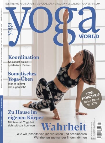 Yoga World Journal – Januar 2026 Cover