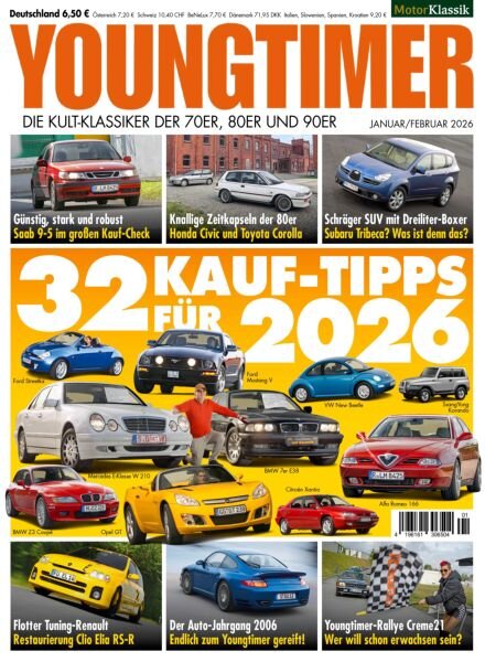 Youngtimer – Januar 2026 Cover