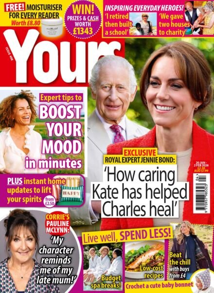 Yours UK – 20 January 2026 Cover
