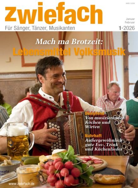 Zwiefach Magazin – Januar-Februar 2026 Cover