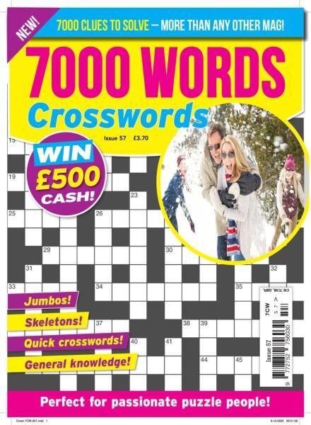 7000 Words Crosswords – Issue 57 2026 Cover
