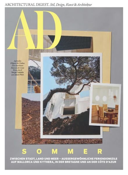 AD Architectural Digest Germany – Sommer 2025 Cover