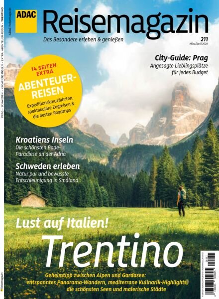ADAC Reisemagazin – Marz-April 2026 Cover