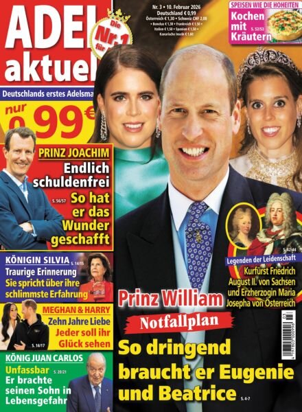 Adel aktuell – 10 Februar 2026 Cover