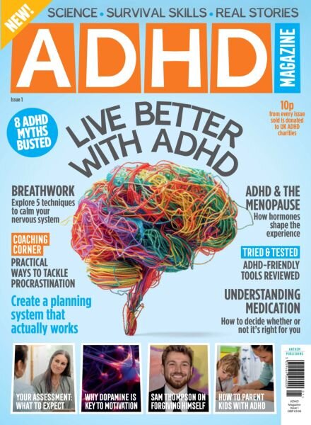 ADHD Magazine – Issue 1 2026 Cover