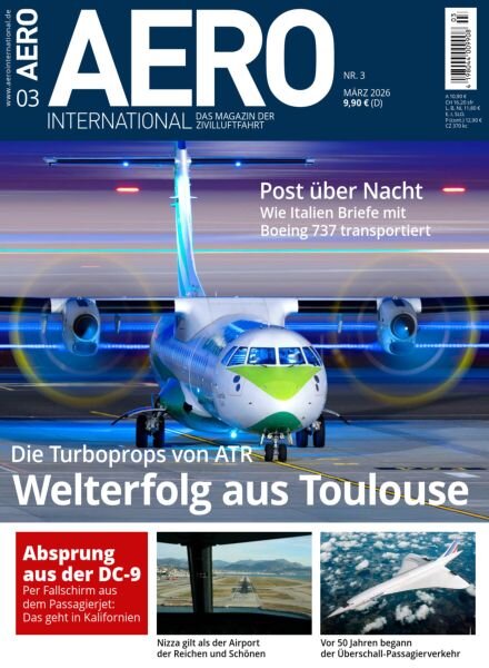 Aero International – Marz 2026 Cover