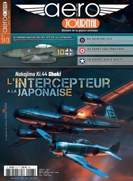 Aero Journal – Avril-Mai 2023 Cover