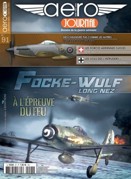 Aero Journal – Decembre 2022 – Janvier 2023 Cover