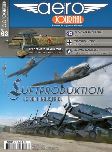 Aero Journal – Fevrier-Mars 2018 Cover