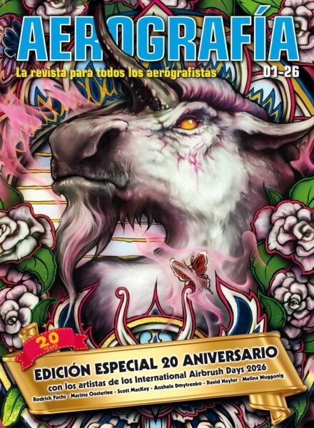 Aerografia – Febrero 2026 Cover