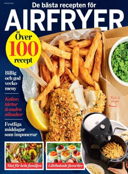 Air fryer De basta Recepten – Januari 2026 Cover