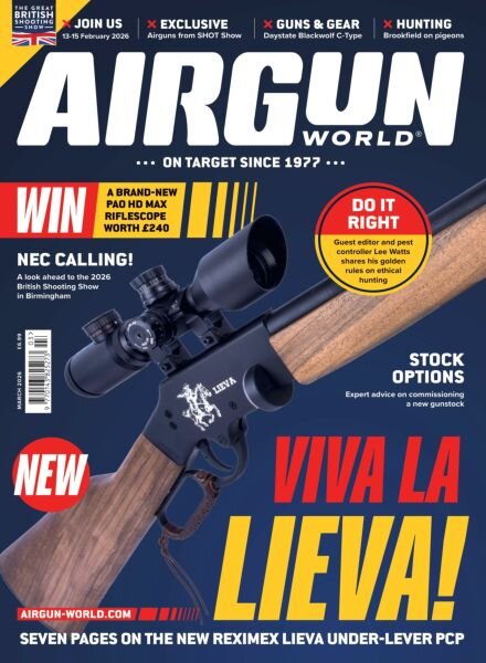 Airgun World – March 2026 Cover