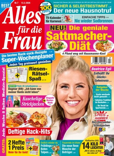 Alles fur die Frau – 13 Februar 2026 Cover