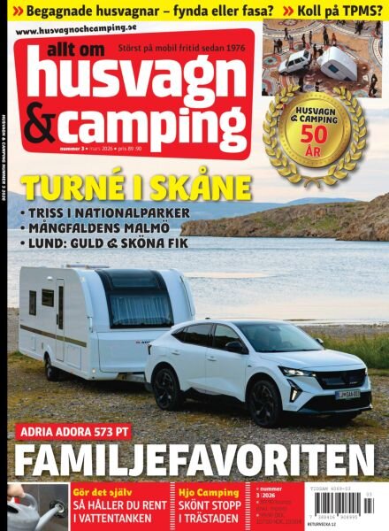 Allt om Husvagn & Camping – Februari 2026 Cover
