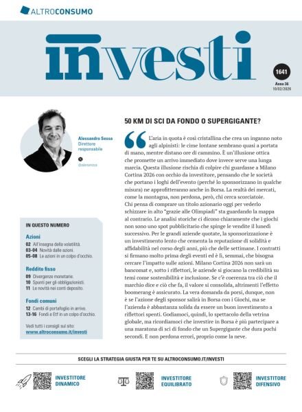 Altroconsumo Investi – 10 Febbraio 2026 Cover