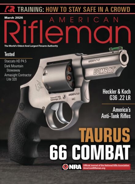 American Rifleman – March 2026 Cover