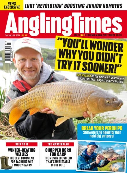 Angling Times – 10 February 2026 Cover