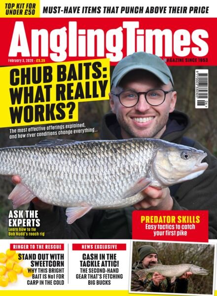 Angling Times – 3 February 2026 Cover