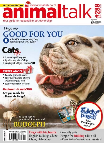 Animal Talk – December 2018 Cover