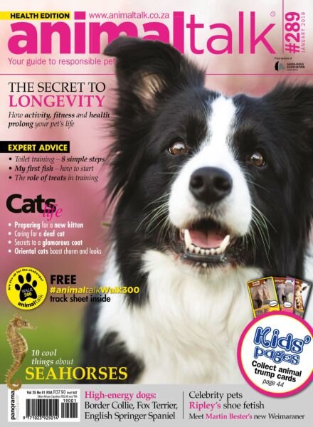 Animal Talk – January 2019 Cover