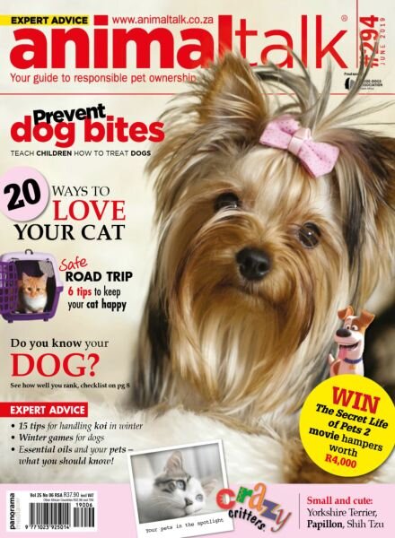 Animal Talk – June 2019 Cover