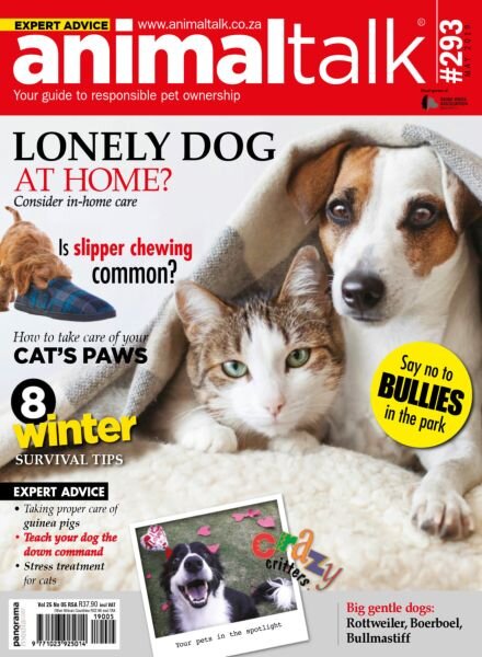 Animal Talk – May 2019 Cover