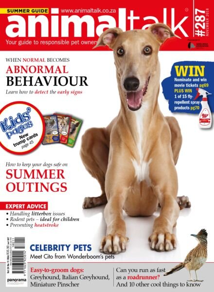 Animal Talk – November 2018 Cover