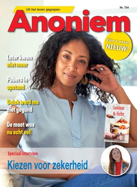 Anoniem – 28 Januari 2026 Cover