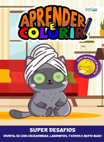 Aprender e Colorir – 1 Fevereiro 2026 Cover