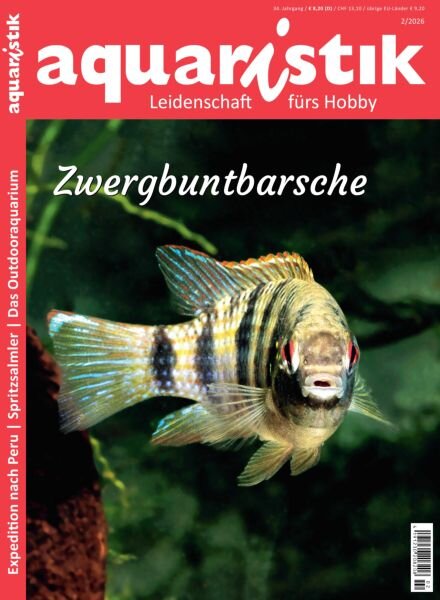 Aquaristik – Februar 2026 Cover