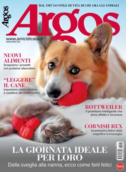 Argos – Marzo-Aprile 2026 Cover