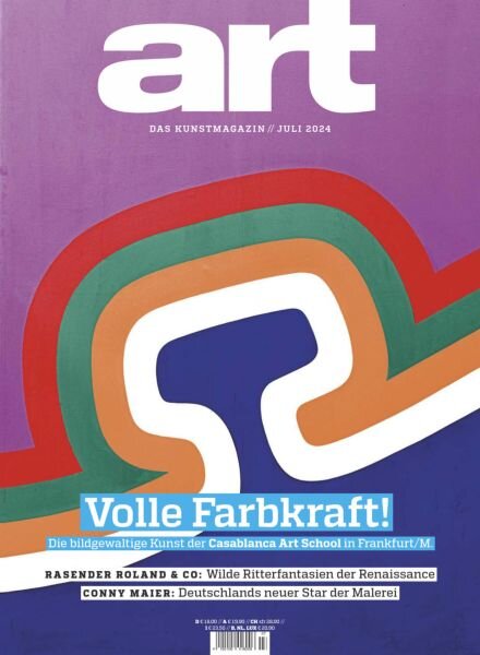 Art Magazin – Juli 2024 Cover