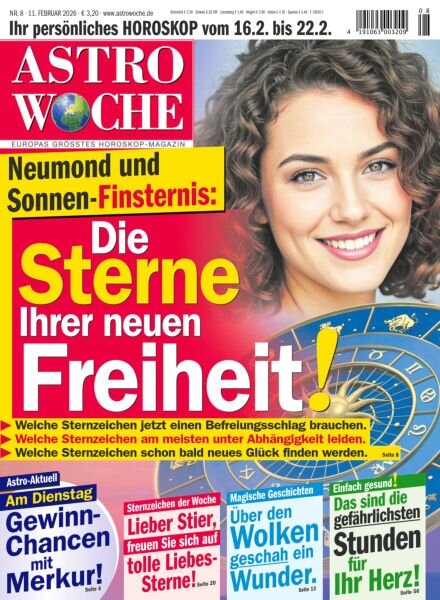 Astrowoche – 11 Februar 2026 Cover