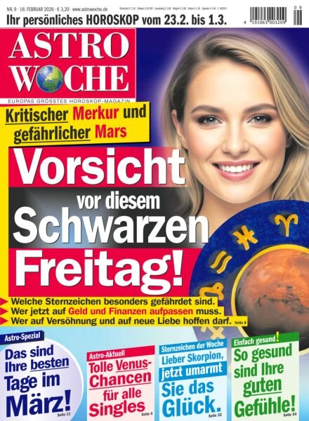 Astrowoche – 18 Februar 2026 Cover