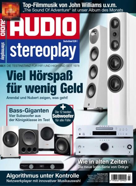 Audio Stereoplay – Marz 2026 Cover