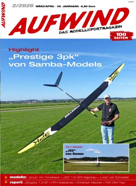 AUFWIND – Februar 2026 Cover