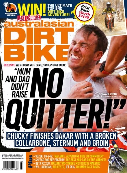 Australasian Dirt Bike – Issue 557 2026 Cover