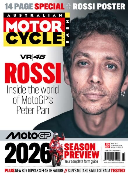 Australian Motorcycle News – 18 February 2026 Cover