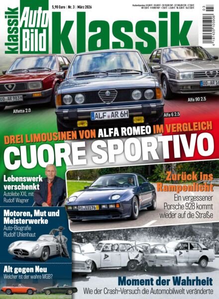 Auto Bild Klassik – 19 Februar 2026 Cover