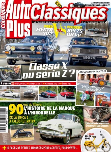 Auto Plus Classiques – Fevrier-Mars 2026 Cover