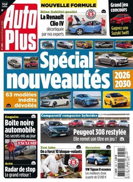 Auto Plus France – 30 Janvier 2026 Cover