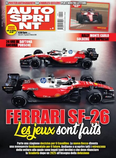 Auto Sprint – 27 Gennaio 2026 Cover