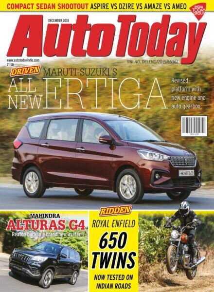 Auto Today – December 2018 Cover