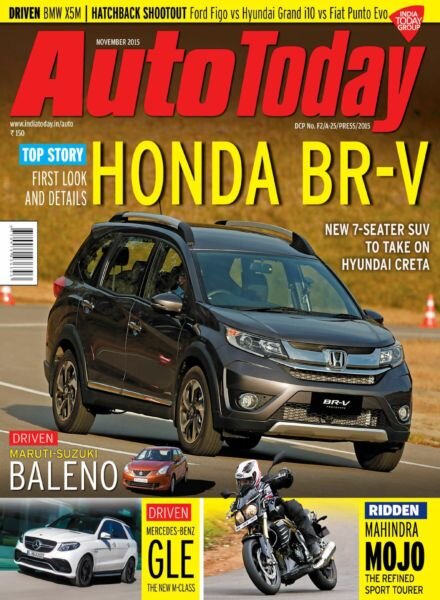 Auto Today – November 2015 Cover