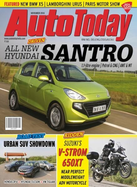 Auto Today – November 2018 Cover